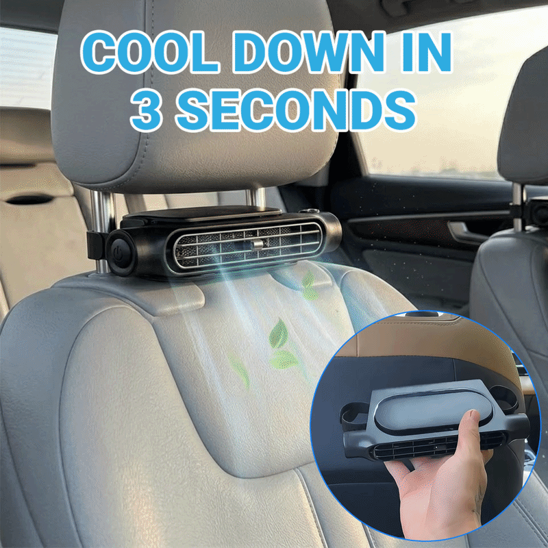 Lovyanocosh® Car Seat Fan - Dual Turbo High-Power Cooling✨