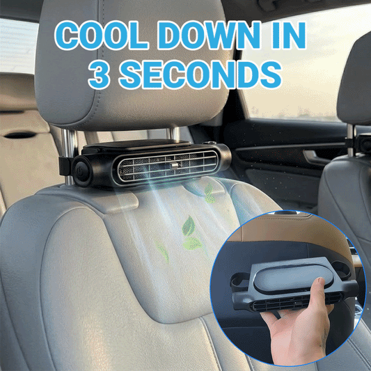 Lovyanocosh® Car Seat Fan - Dual Turbo High-Power Cooling✨