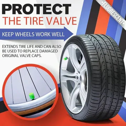 🔥💡Cool Glowing Tire Valve Caps – Instantly Upgrade Your Wheels