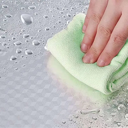🔥Hot Sale - 50% OFF🔥Stainless Steel Kitchen Oil-Proof Adhesive Wallpaper Roll (15.7" W × 9.8 Ft L )