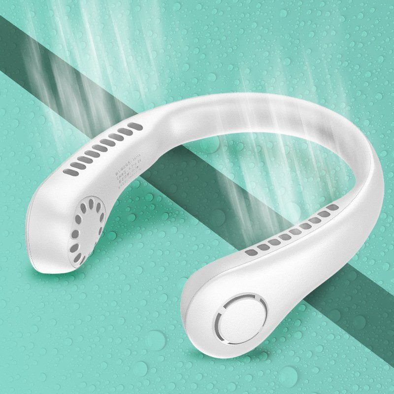 ❄️LAST DAY 50% OFF ✨BVJ® Portable Neck Fan, Bladeless Wearable Personal Fan, Hands-Free Cooling for Outdoor & Office
