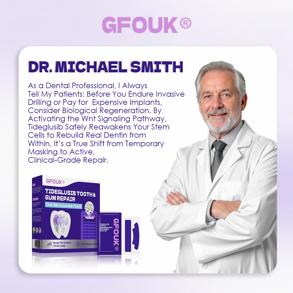 GFOUK® Tideglusib Tooth & Gum Repair Oral Microneedle Patch🦷