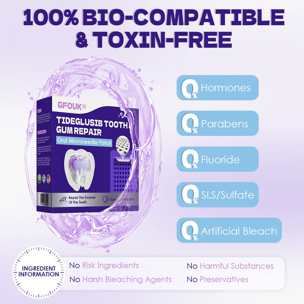 GFOUK® Tideglusib Tooth & Gum Repair Oral Microneedle Patch🦷