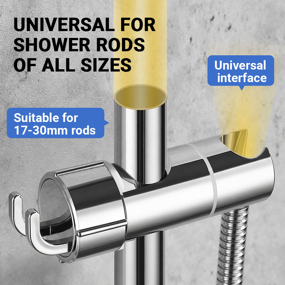 Universal No-Drill Shower Head Holder ✨