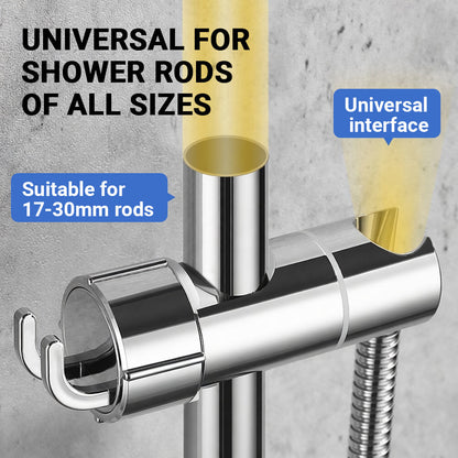 Universal No-Drill Shower Head Holder ✨