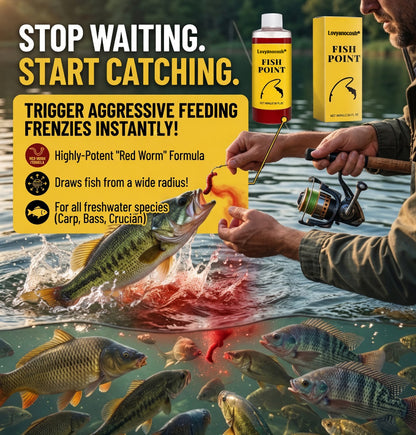 🎣Lovyanocosh® Concentrated Fish Attractant Liquid – 🐟Fast-Acting Red Worm Formula