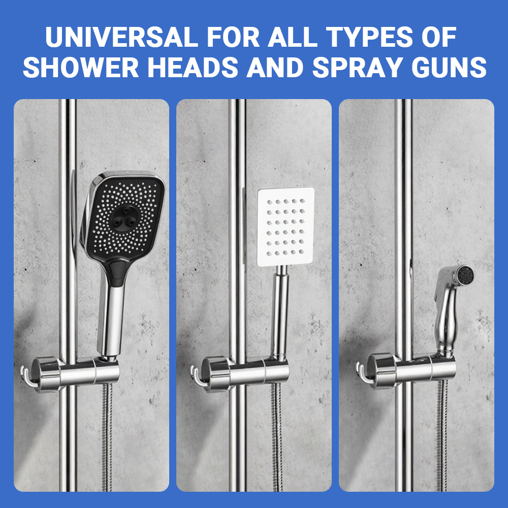 Universal No-Drill Shower Head Holder ✨