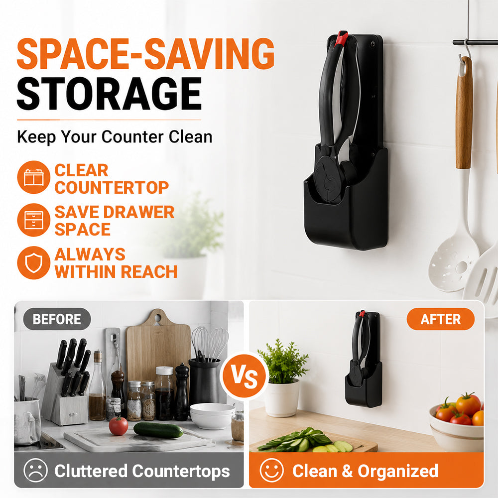 🥗 Lovyanocosh® 2-in-1 Kitchen Scissors & Cutting Board
