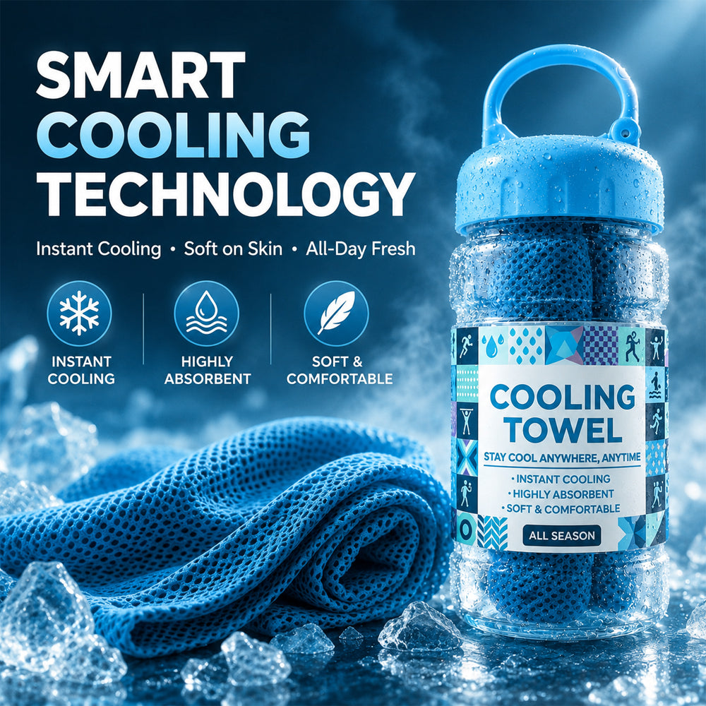 ⏰❄️Last Day Buy 1 Get 1 Free☀️Lovyanocosh® Cold Sweat Towel You Can Use Anywhere ✨