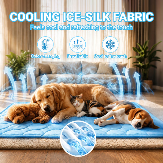🔥Hot Sale🧊 Lovyanocosh® Premium Cooling Mat For Pet