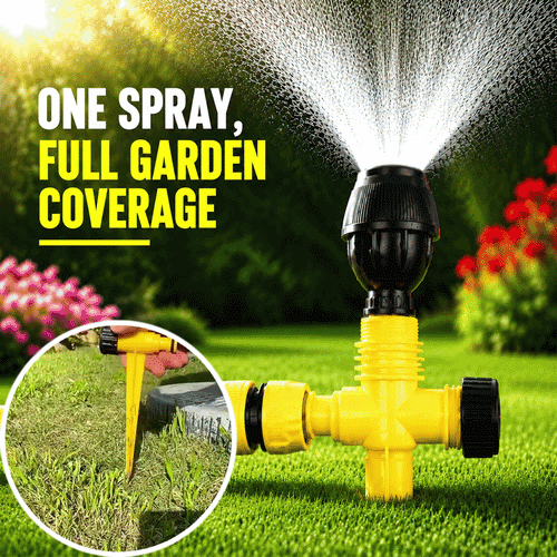 🏡BUY 1 GET 1 FREE✨360° Rotation Auto Irrigation System Garden Lawn Sprinkler Patio