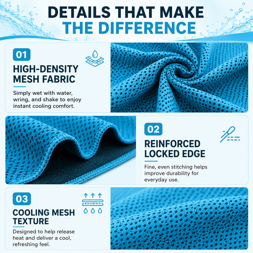⏰❄️Last Day Buy 1 Get 1 Free☀️Lovyanocosh® Cold Sweat Towel You Can Use Anywhere ✨
