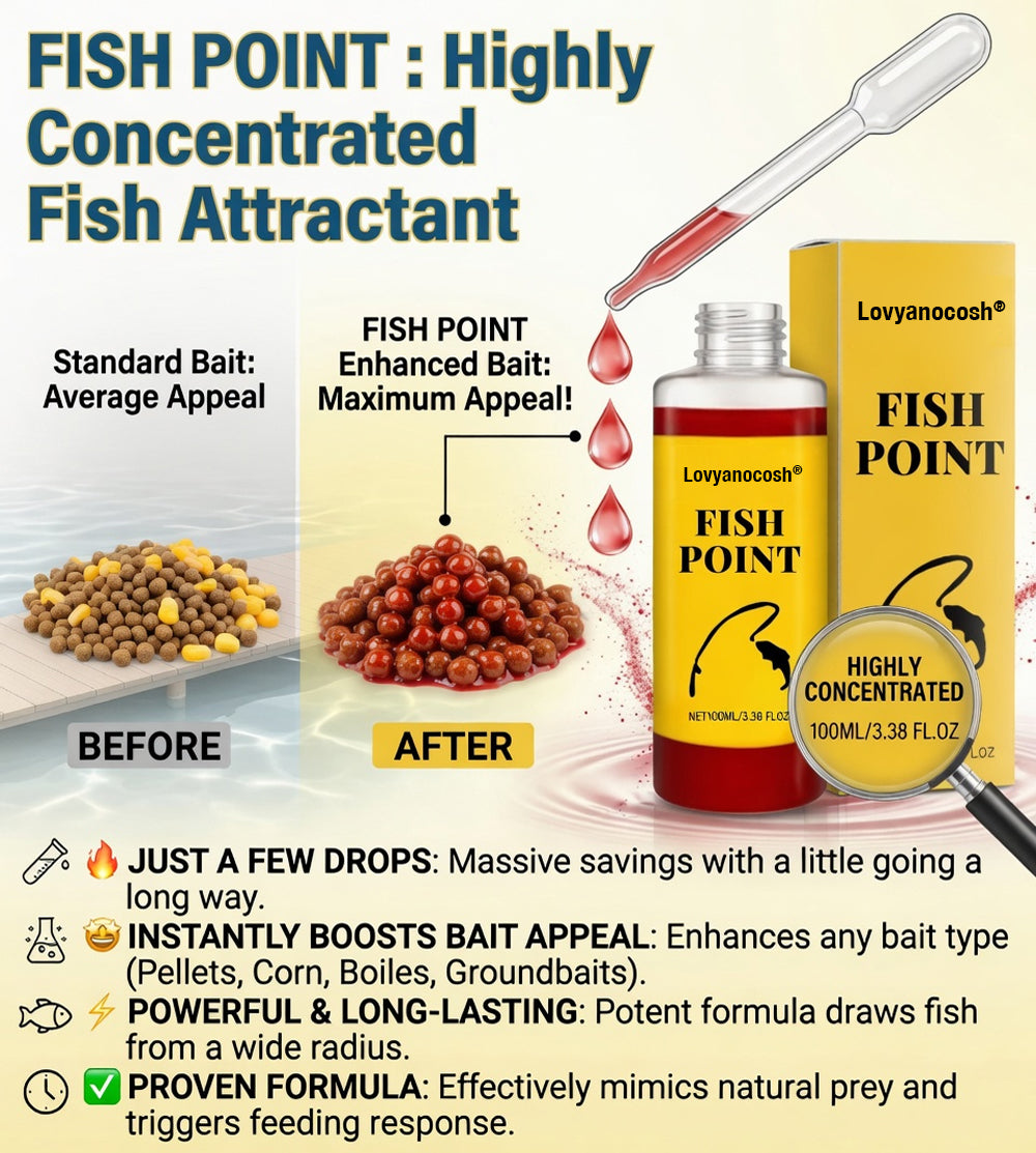 🎣Lovyanocosh® Concentrated Fish Attractant Liquid – 🐟Fast-Acting Red Worm Formula