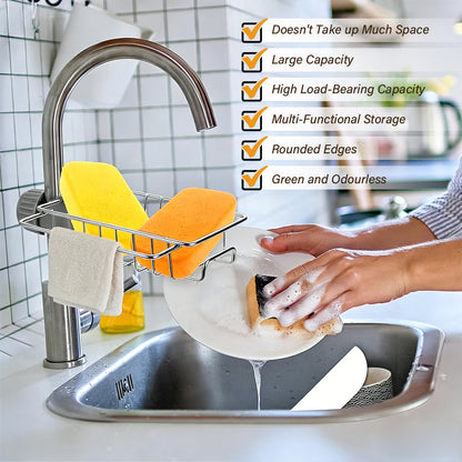 Lovyanocosh® 3-in-1 Kitchen Faucet Organizer Rack up