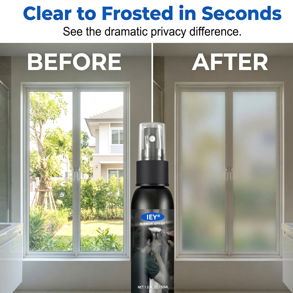 ⚡Hot Sales🔥IEY® Reflective Window Spray 🪟 One-Way Mirror Privacy Shield for Home & Car