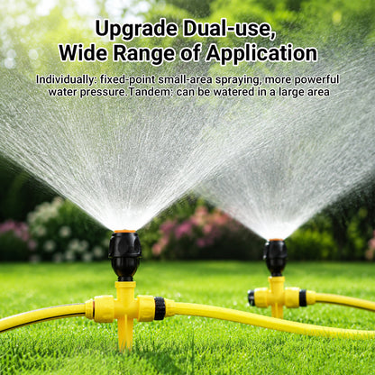 🏡BUY 1 GET 1 FREE✨360° Rotation Auto Irrigation System Garden Lawn Sprinkler Patio