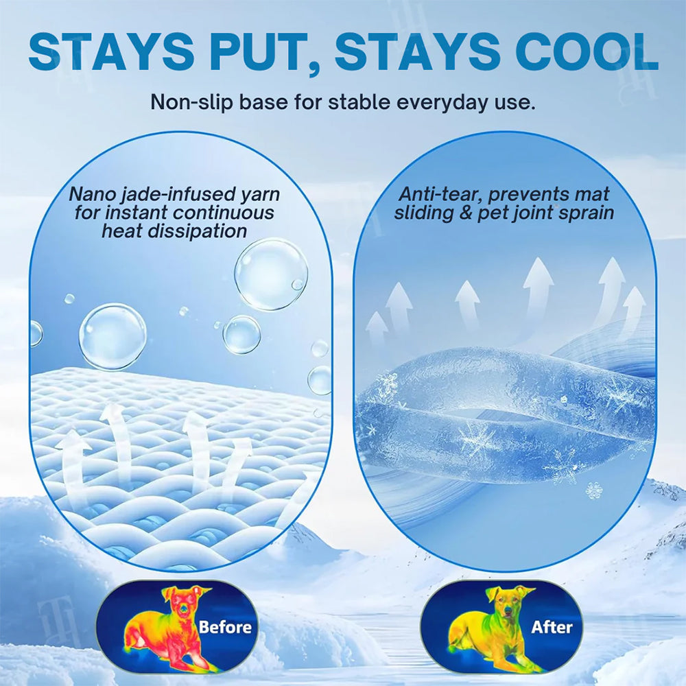 🔥Hot Sale🧊 Lovyanocosh® Premium Cooling Mat For Pet 🐶