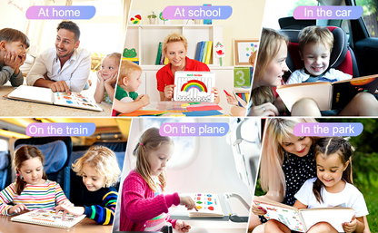 Lovyanocosh® My Preschool Busy Book 📚 Best Gift for kids🎅