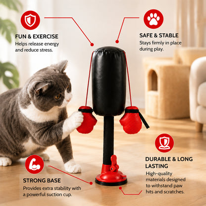 🔥Save 50% by ordering today✨Lovyanocosh® Punch & Play Interactive Cat Toy