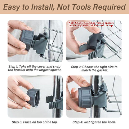 Lovyanocosh® 3-in-1 Kitchen Faucet Organizer Rack up