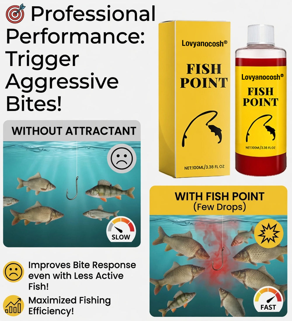 🎣Lovyanocosh® Concentrated Fish Attractant Liquid – 🐟Fast-Acting Red Worm Formula