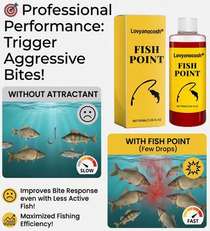 🎣Lovyanocosh® Concentrated Fish Attractant Liquid – 🐟Fast-Acting Red Worm Formula