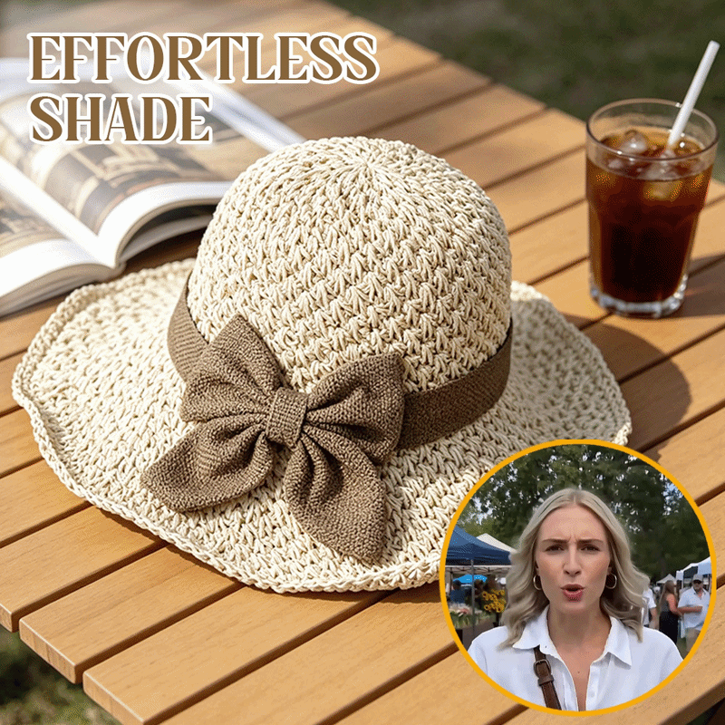 Lovyanocosh® Elegant Packable Bow Sun Hat 🌞