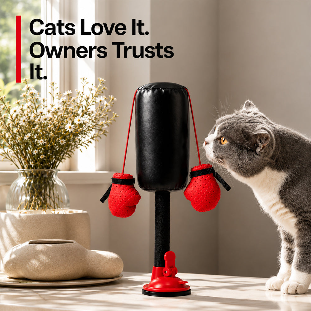 🔥Save 50% by ordering today✨Lovyanocosh® Punch & Play Interactive Cat Toy