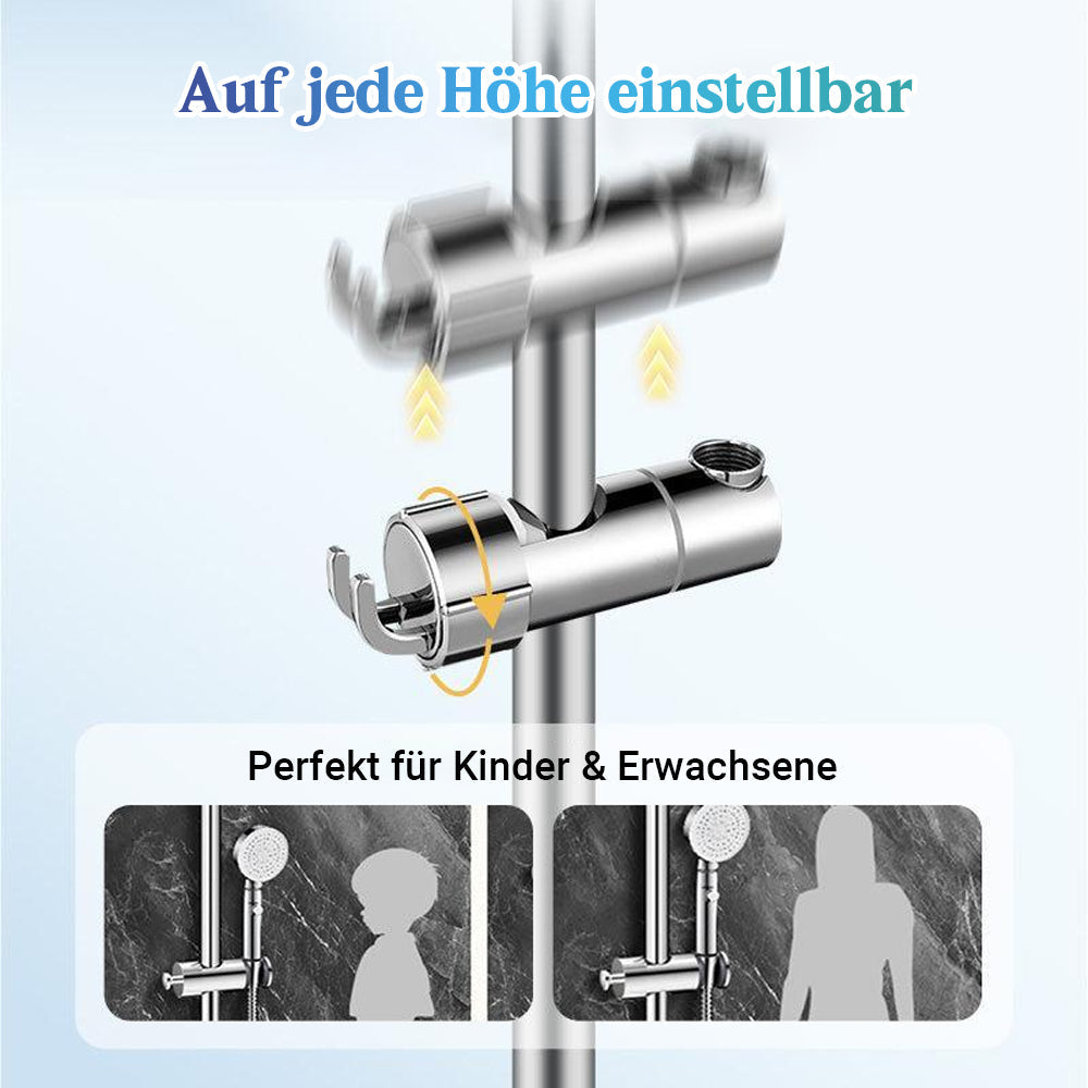 Universal No-Drill Shower Head Holder ✨