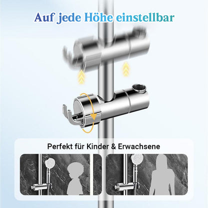 Universal No-Drill Shower Head Holder ✨