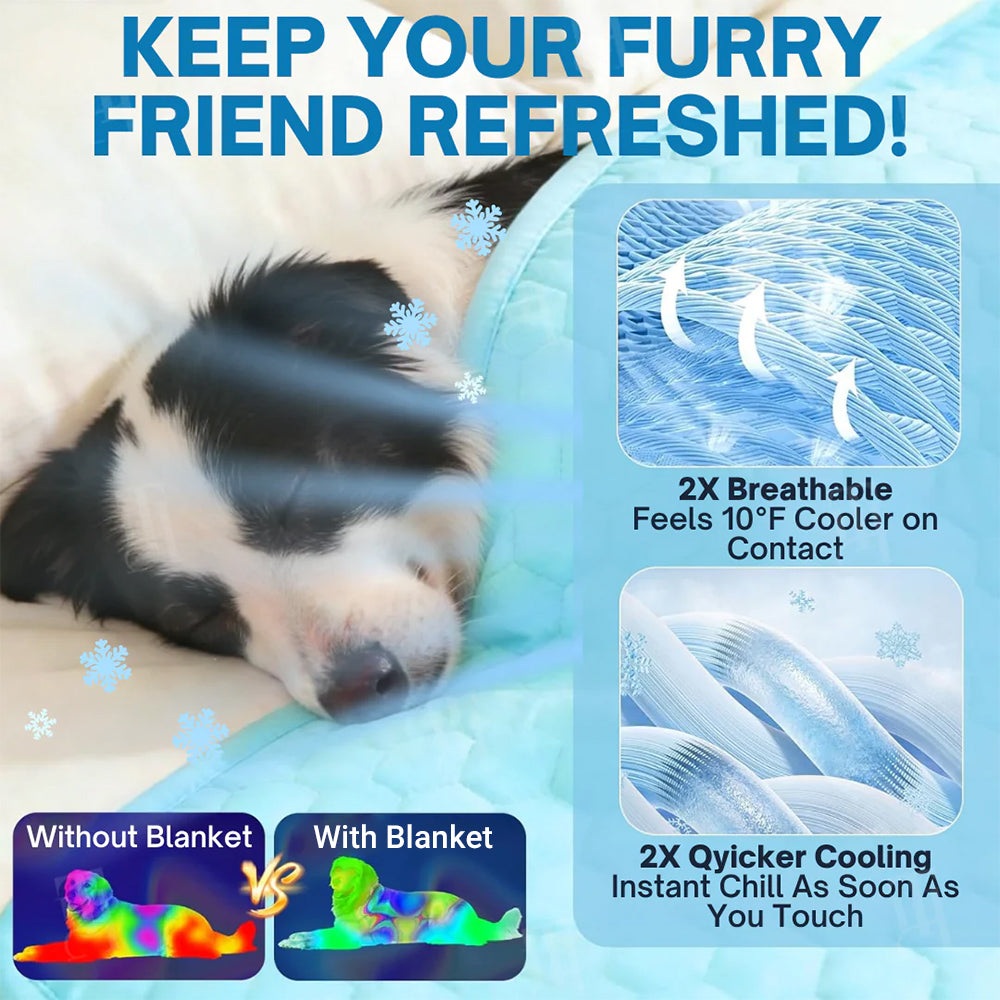 🔥Hot Sale🧊 Lovyanocosh® Premium Cooling Mat For Pet 🐶