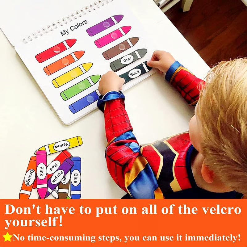 Lovyanocosh® My Preschool Busy Book 📚 Best Gift for kids🎅