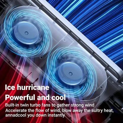 Lovyanocosh® Car Seat Fan - Dual Turbo High-Power Cooling✨