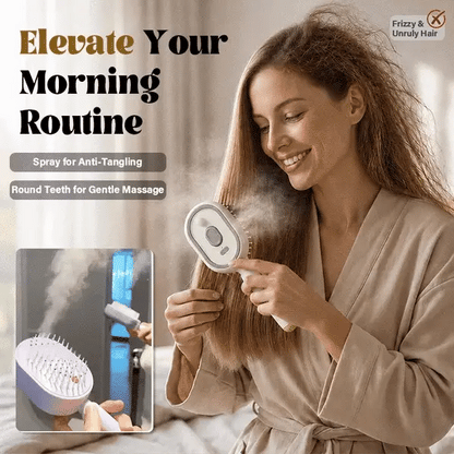 🏆Day Sale 60% OFF🔥Electric Spray Air Cushion Massage Comb