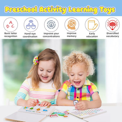 Lovyanocosh® My Preschool Busy Book 📚 Best Gift for kids🎅