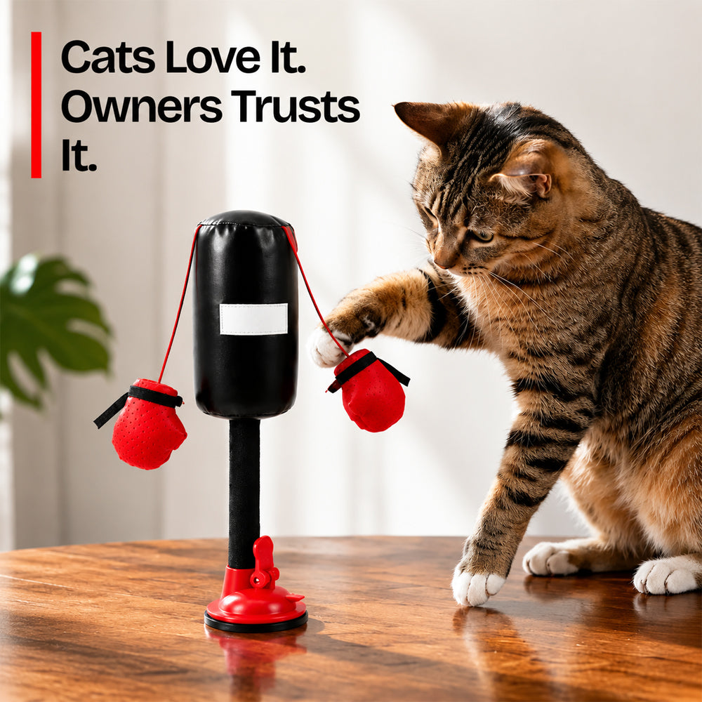 🔥Save 50% by ordering today✨Lovyanocosh® Punch & Play Interactive Cat Toy