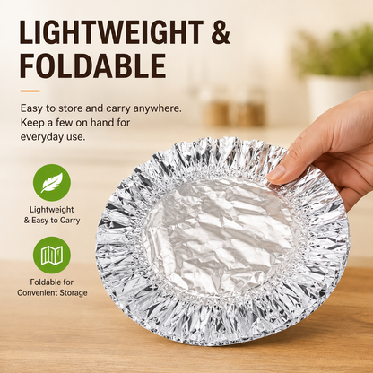 Lovyanocosh®🔥Home dining table & food container aluminum foil heat-retaining cover 🎉