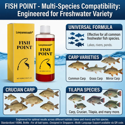 🎣Lovyanocosh® Concentrated Fish Attractant Liquid – 🐟Fast-Acting Red Worm Formula