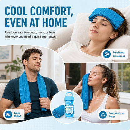 ⏰❄️Last Day Buy 1 Get 1 Free☀️Lovyanocosh® Cold Sweat Towel You Can Use Anywhere ✨