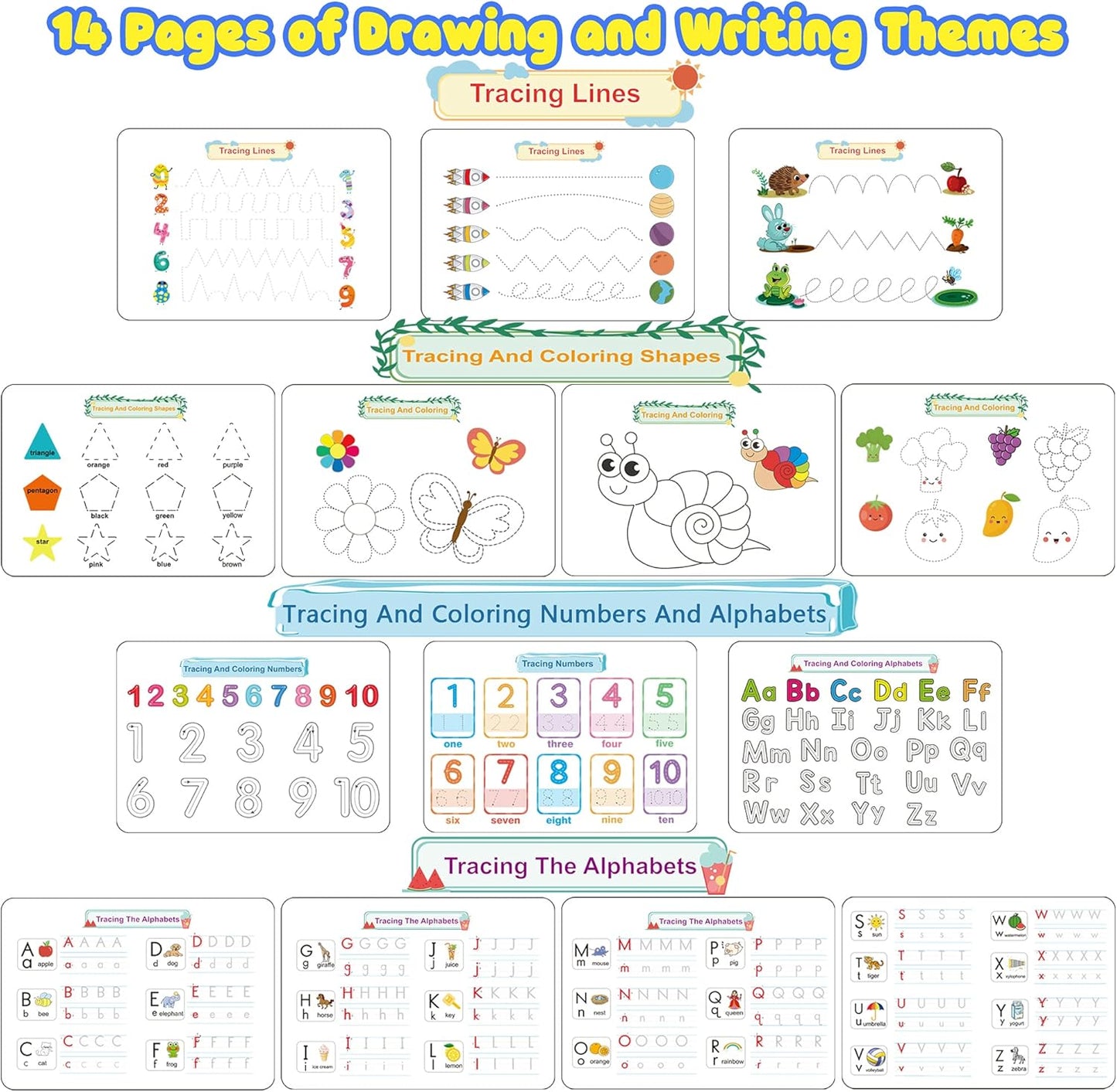Lovyanocosh® My Preschool Busy Book 📚 Best Gift for kids🎅