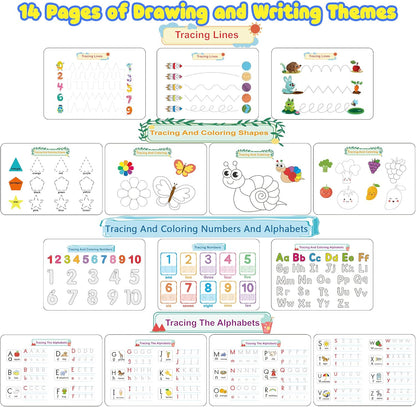 Lovyanocosh® My Preschool Busy Book 📚 Best Gift for kids🎅
