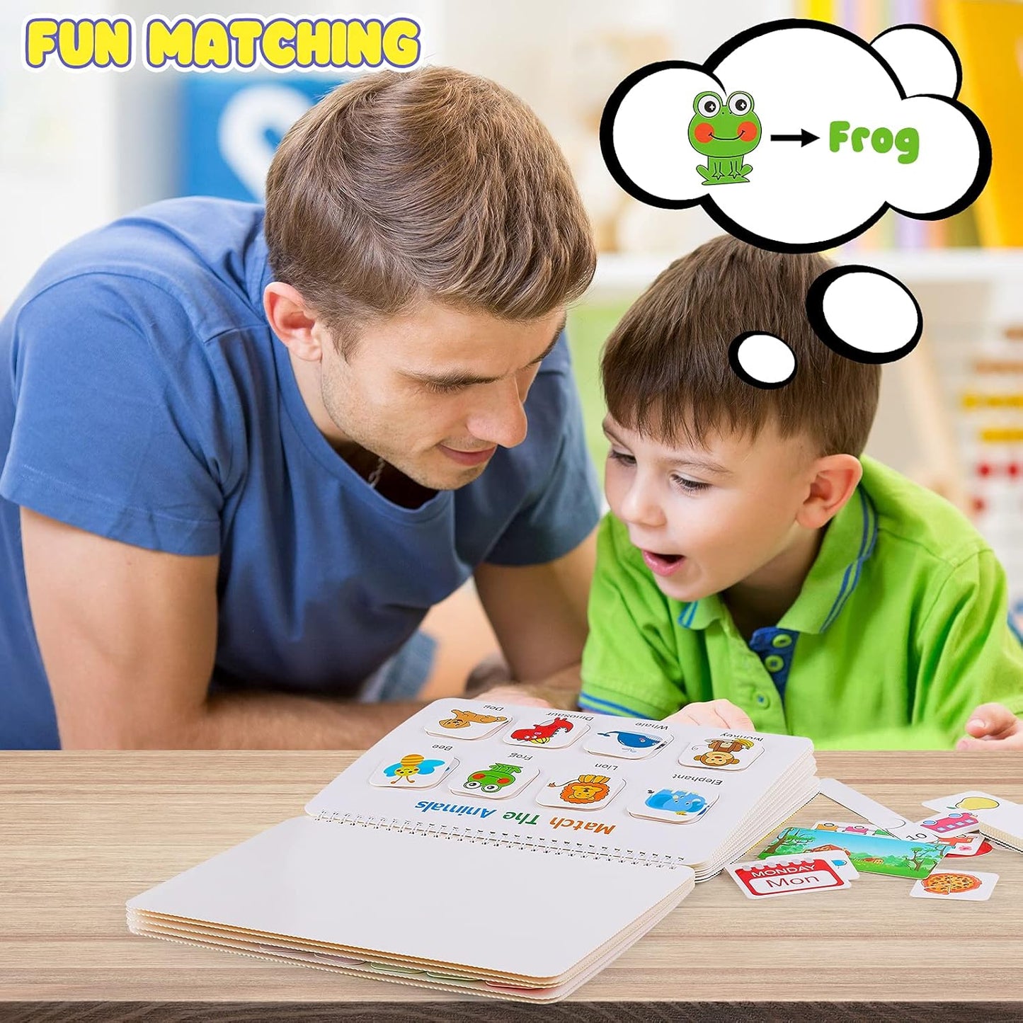 Lovyanocosh® My Preschool Busy Book 📚 Best Gift for kids🎅