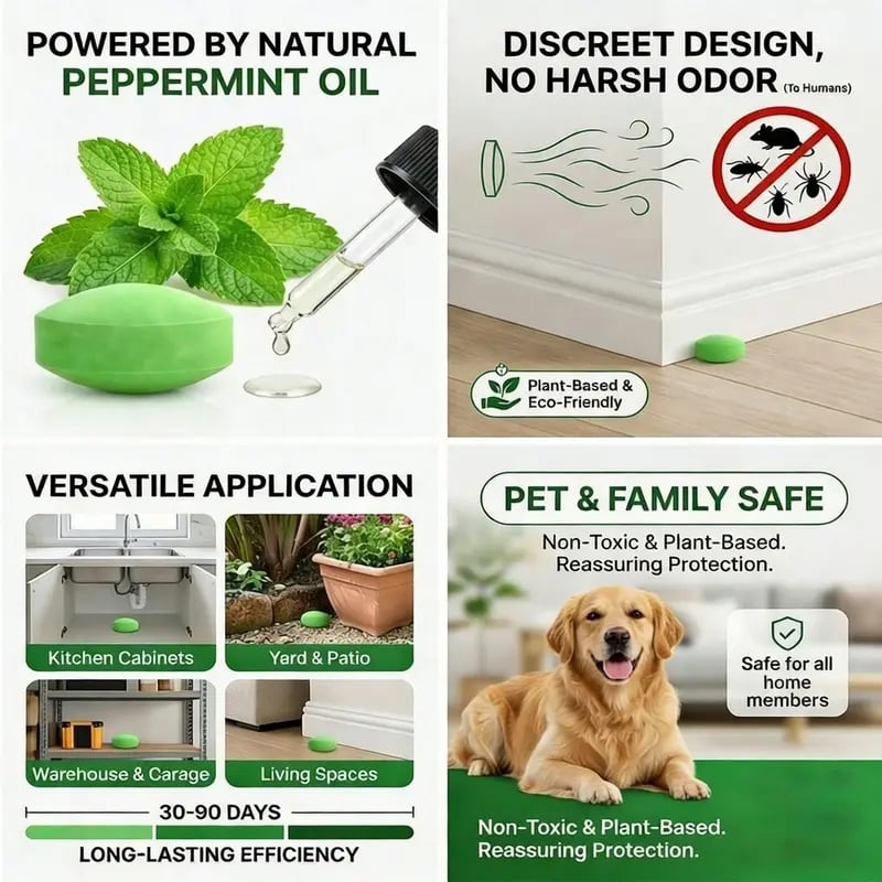 LAST DAY 50% OFF ✨Lovyanocosh® 12- Pack Popular Natural Rodent Repellent Balls, Natural Pest Repellent🎁