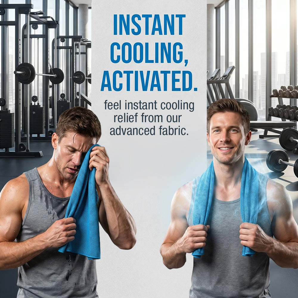 ⏰❄️Last Day Buy 1 Get 1 Free☀️Lovyanocosh® Cold Sweat Towel You Can Use Anywhere ✨