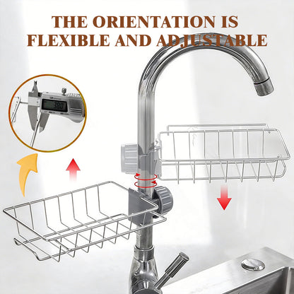 Lovyanocosh® 3-in-1 Kitchen Faucet Organizer Rack up