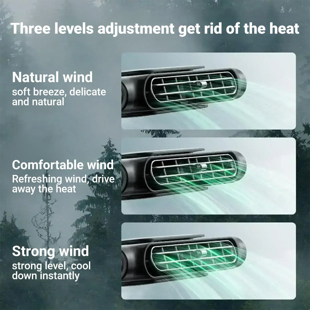 Lovyanocosh® Car Seat Fan - Dual Turbo High-Power Cooling✨