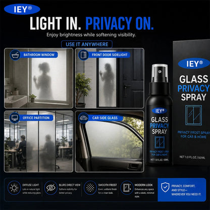 ⚡Hot Sales🔥IEY® Reflective Window Spray 🪟 One-Way Mirror Privacy Shield for Home & Car