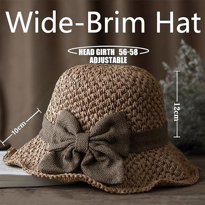 Lovyanocosh® Elegant Packable Bow Sun Hat 🌞
