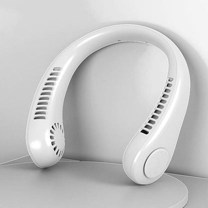 ❄️LAST DAY 50% OFF ✨BVJ® Portable Neck Fan, Bladeless Wearable Personal Fan, Hands-Free Cooling for Outdoor & Office