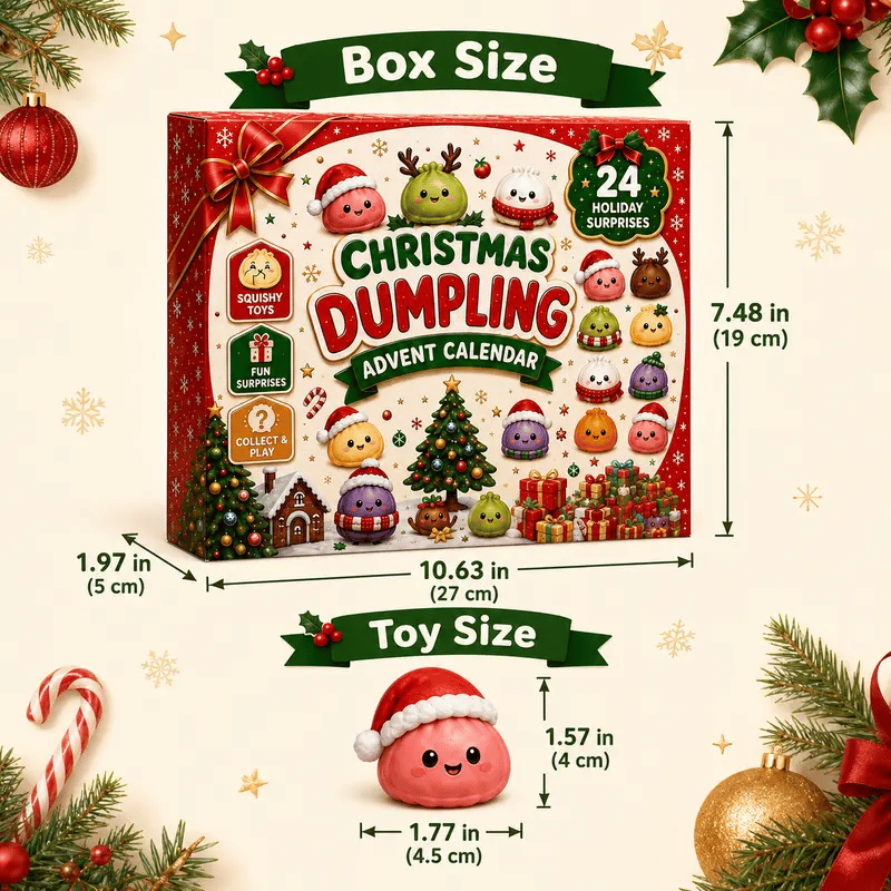 🎄2026 Christmas Mini Squishies Advent Calendar🎁